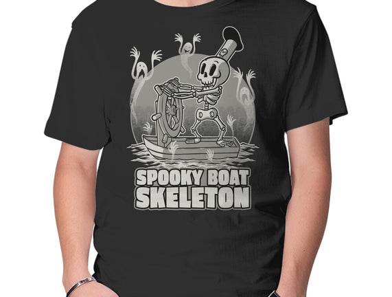 Spooky Boat Skeleton