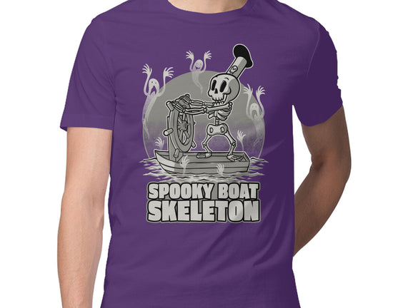 Spooky Boat Skeleton