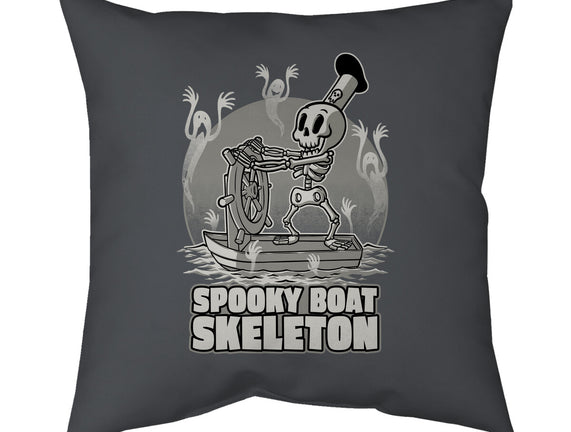 Spooky Boat Skeleton