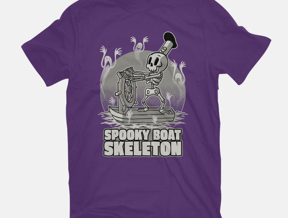 Spooky Boat Skeleton