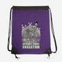 Spooky Boat Skeleton-None-Drawstring-Bag-Studio Mootant