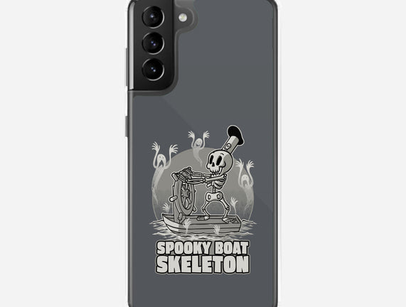 Spooky Boat Skeleton