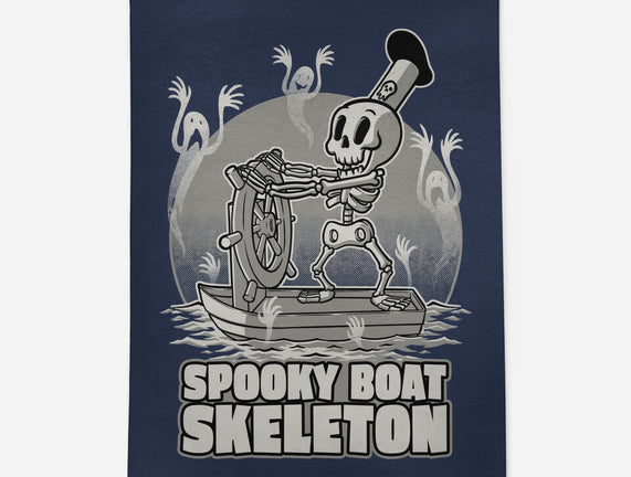 Spooky Boat Skeleton