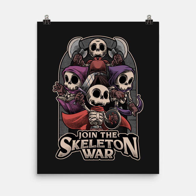 Skeleton War Meme-None-Matte-Poster-Studio Mootant