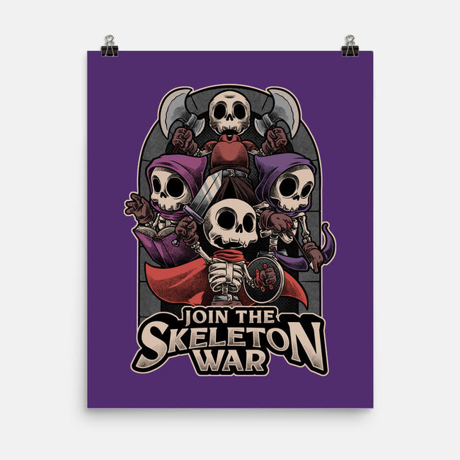 Skeleton War Meme-None-Matte-Poster-Studio Mootant