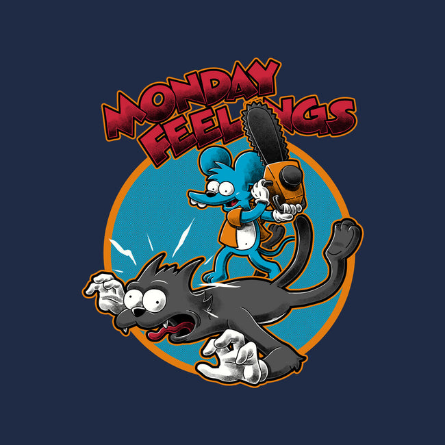 The Itchy And Scratchy Monday-Mens-Basic-Tee-Studio Mootant