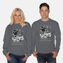 Bubble Bath Cat Witch-Unisex-Crew Neck-Sweatshirt-Studio Mootant