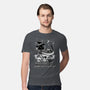 Bubble Bath Cat Witch-Mens-Premium-Tee-Studio Mootant