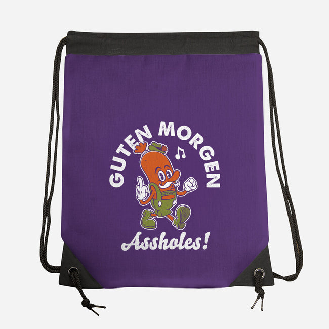 Guten Morgen-None-Drawstring-Bag-Nemons