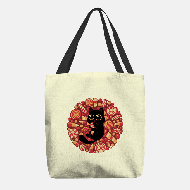 Kitty Candyland-None-Basic Tote-Bag-erion_designs