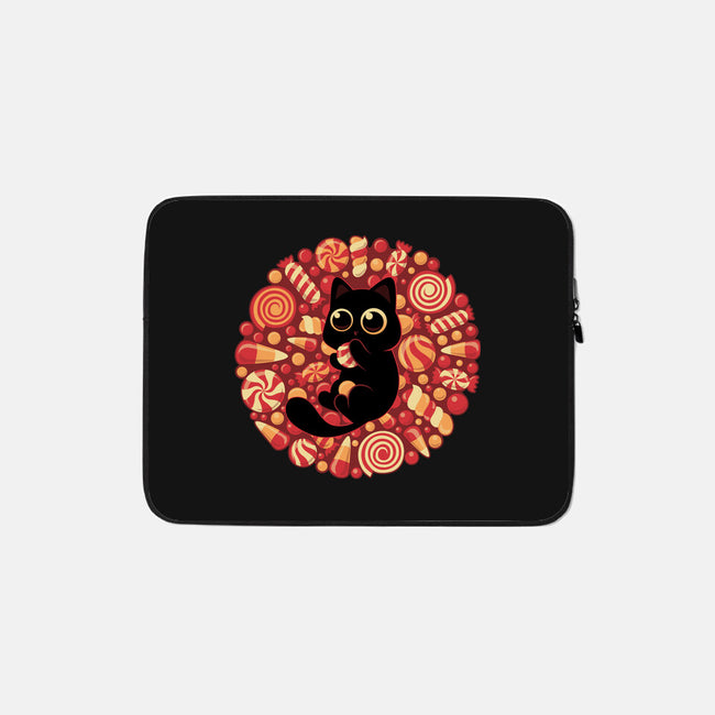 Kitty Candyland-None-Zippered-Laptop Sleeve-erion_designs
