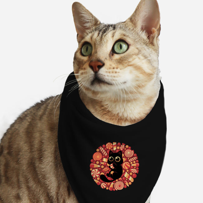 Kitty Candyland-Cat-Bandana-Pet Collar-erion_designs