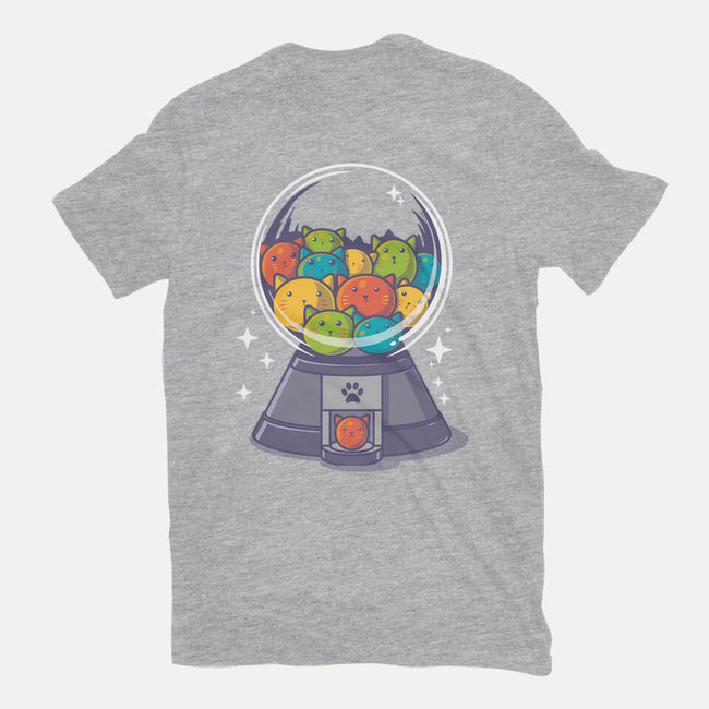Candy Cat Machine-Mens-Basic-Tee-erion_designs