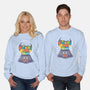 Candy Cat Machine-Unisex-Crew Neck-Sweatshirt-erion_designs