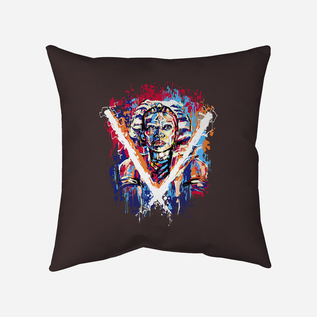 Painting Of A Rebel-None-Removable Cover-Throw Pillow-zascanauta