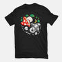 Dead Alive Mushrooms-Womens-Basic-Tee-Vallina84