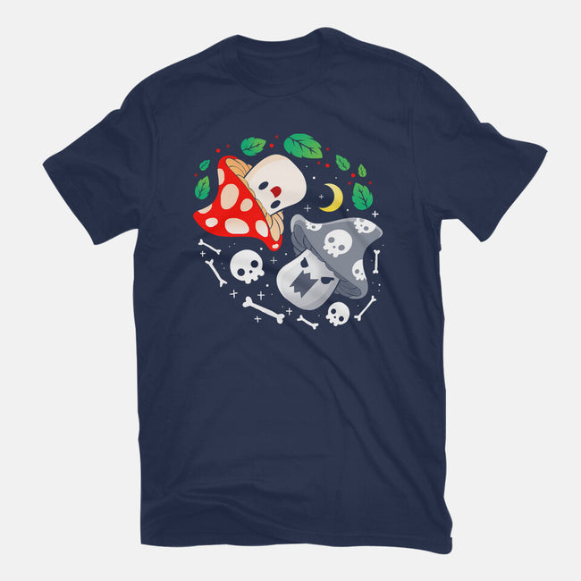 Dead Alive Mushrooms-Mens-Heavyweight-Tee-Vallina84