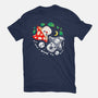 Dead Alive Mushrooms-Mens-Basic-Tee-Vallina84