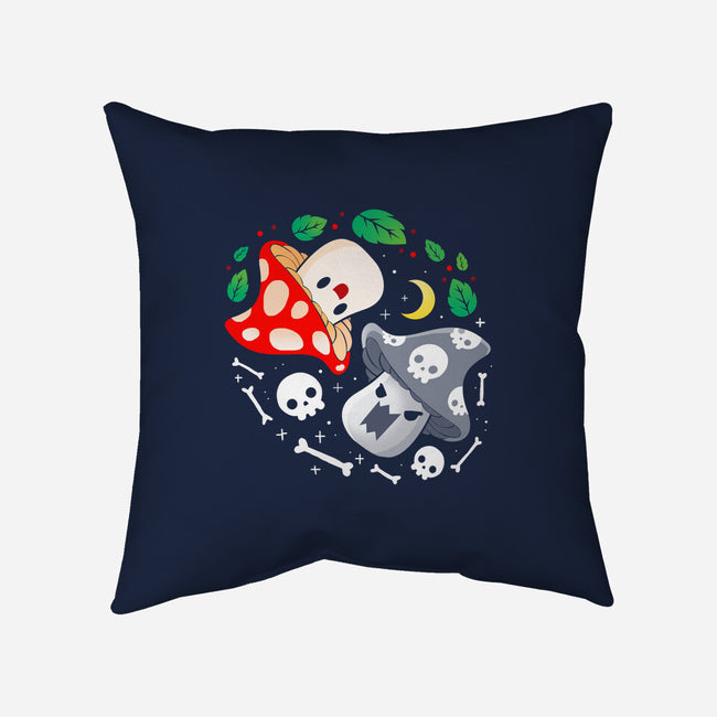 Dead Alive Mushrooms-None-Removable Cover w Insert-Throw Pillow-Vallina84