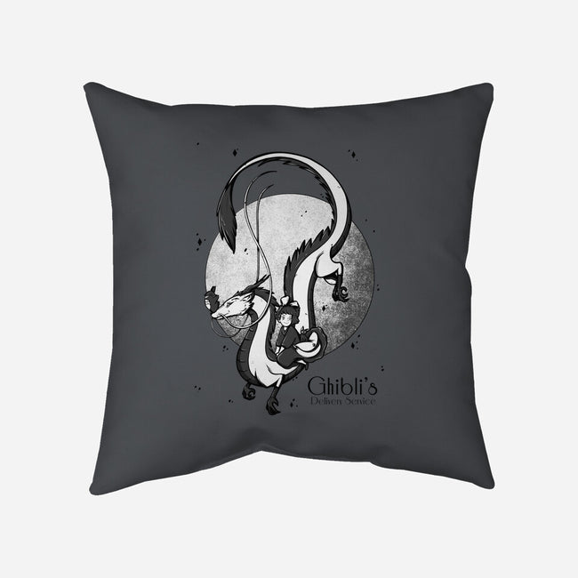 Ghibli's Delivery Service-None-Removable Cover w Insert-Throw Pillow-raafo