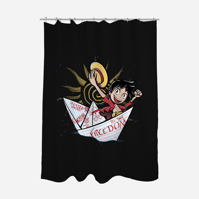 It's About Freedom-None-Polyester-Shower Curtain-raafo