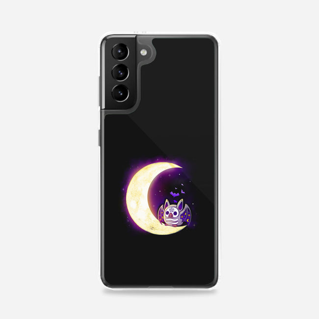 Bat Sweet Moon-Samsung-Snap-Phone Case-Vallina84