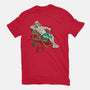 Mummy On Vacation-Mens-Heavyweight-Tee-Ramos