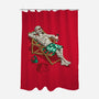 Mummy On Vacation-None-Polyester-Shower Curtain-Ramos