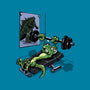 Training For Kaiju-None-Removable Cover w Insert-Throw Pillow-zascanauta