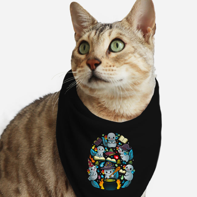 Magic Axolotls-Cat-Bandana-Pet Collar-Vallina84