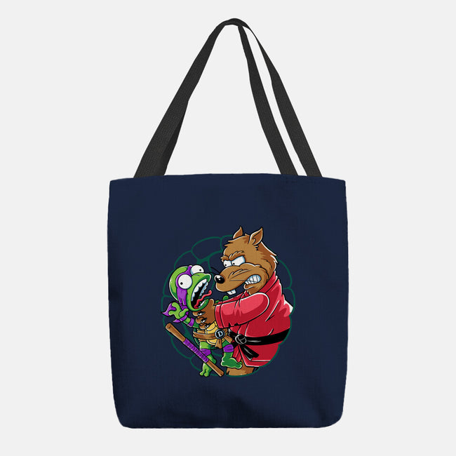 Why You Little Turtle Don-None-Basic Tote-Bag-yellovvjumpsuit