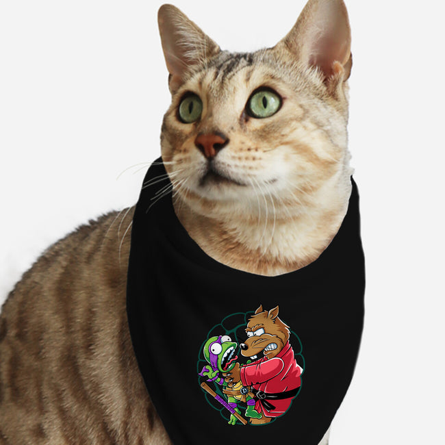 Why You Little Turtle Don-Cat-Bandana-Pet Collar-yellovvjumpsuit