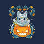 Mummy Pumpkin Cat-Unisex-Basic-Tee-Vallina84