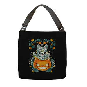 Mummy Pumpkin Cat