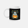 Mummy Pumpkin Cat-None-Mug-Drinkware-Vallina84