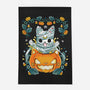 Mummy Pumpkin Cat-None-Outdoor-Rug-Vallina84