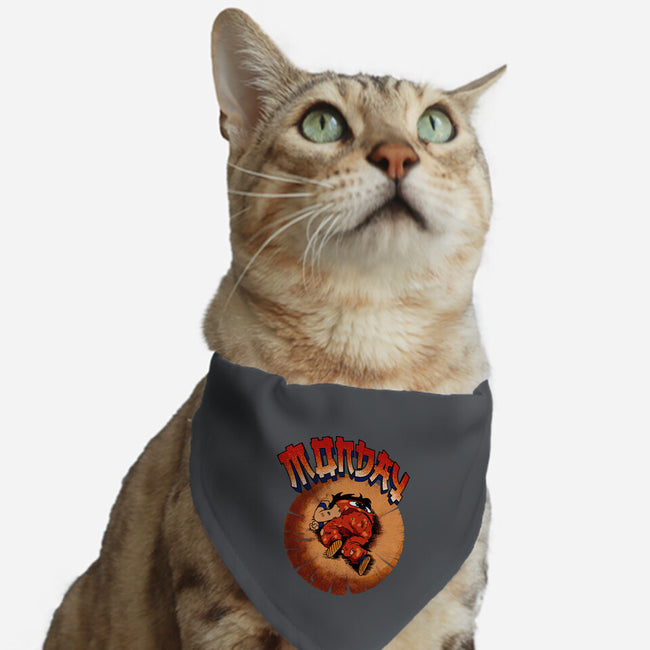 Monday Fight-Cat-Adjustable-Pet Collar-Tronyx79