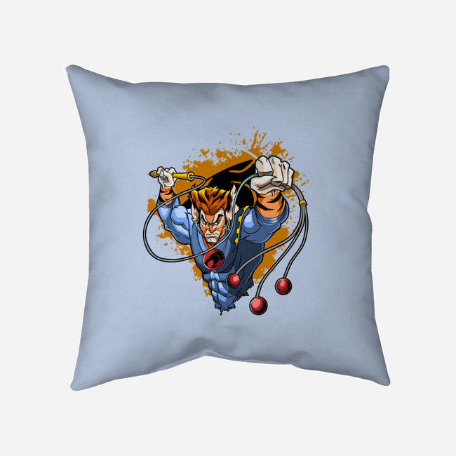 Tygra The Brother-None-Removable Cover-Throw Pillow-Diego Oliver