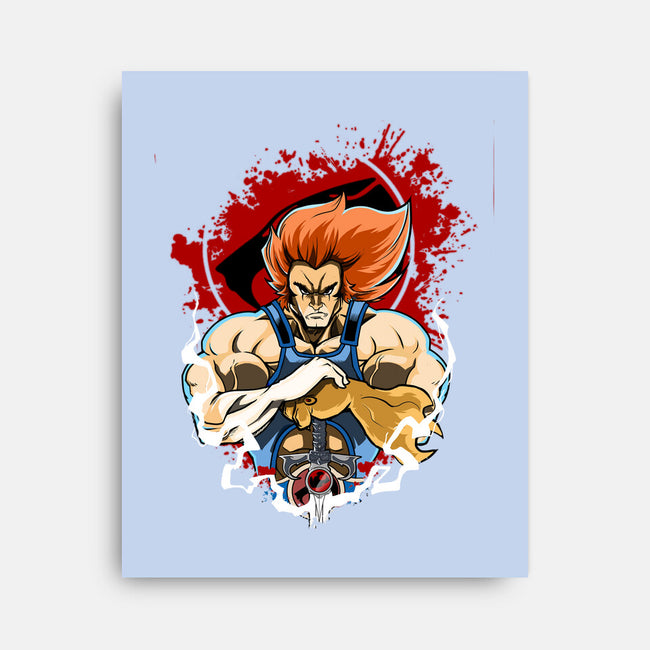 Lion-O The King-None-Stretched-Canvas-Diego Oliver