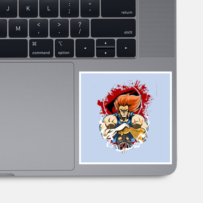 Lion-O The King-None-Glossy-Sticker-Diego Oliver