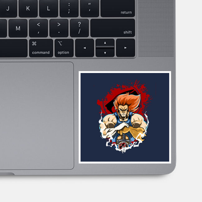Lion-O The King-None-Glossy-Sticker-Diego Oliver