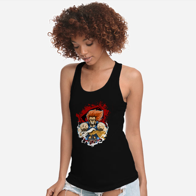 Lion-O The King-Womens-Racerback-Tank-Diego Oliver