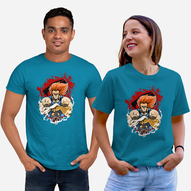 Lion-O The King-Unisex-Basic-Tee-Diego Oliver