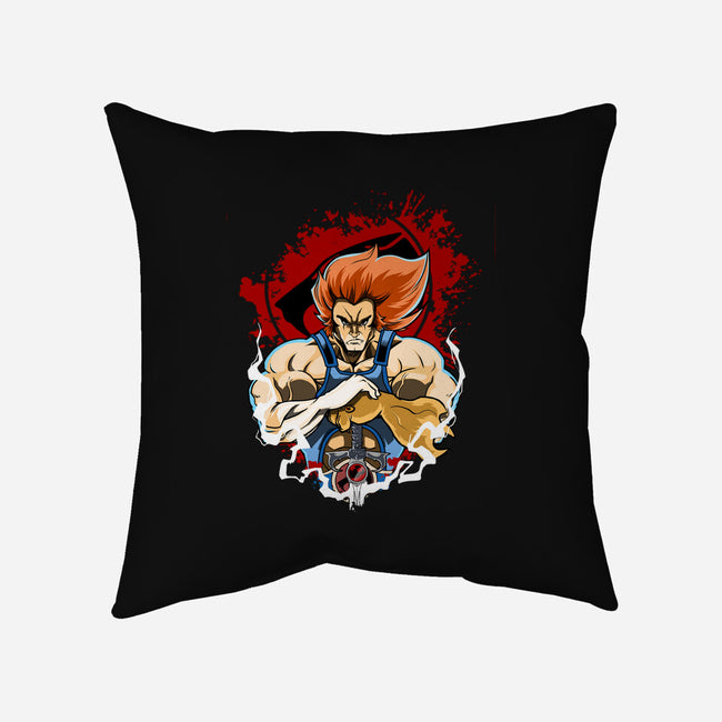 Lion-O The King-None-Removable Cover-Throw Pillow-Diego Oliver