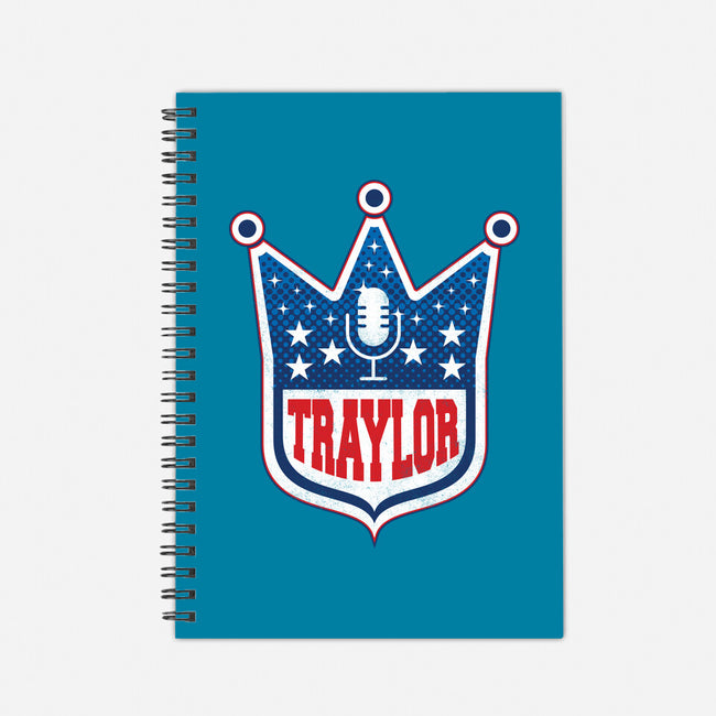 Traylor Fan-None-Dot Grid-Notebook-rocketman_art