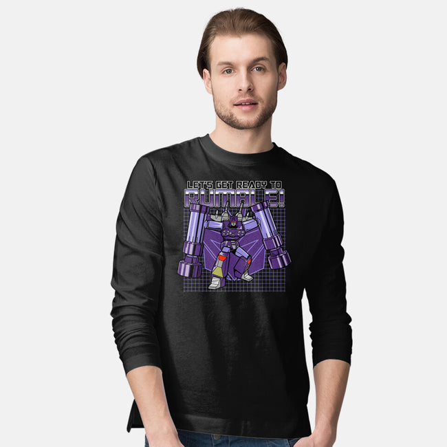 Let's Get Ready To Rumble-Mens-Long Sleeved-Tee-Boggs Nicolas