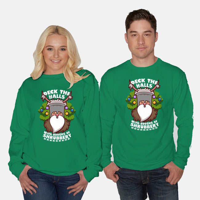 Boughs Of Shrubbery-Unisex-Crew Neck-Sweatshirt-Boggs Nicolas