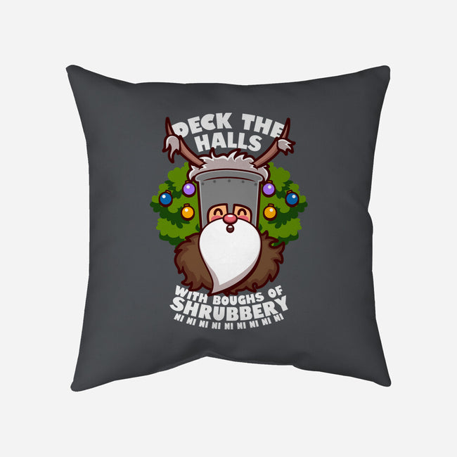 Boughs Of Shrubbery-None-Removable Cover-Throw Pillow-Boggs Nicolas