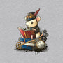 Steampunk Mouse Reader-Mens-Heavyweight-Tee-NemiMakeit