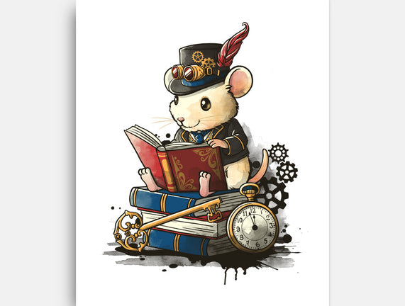 Steampunk Mouse Reader